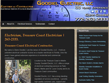 Tablet Screenshot of goodielelectric.com
